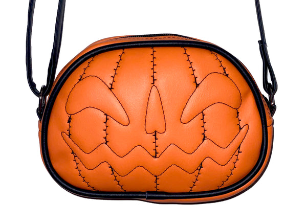 Bright Orange PETRICORE Crossbody Bag — Attached Straps — RTS
