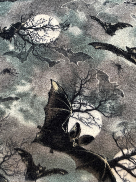 Bats in Flight — Fleece Throw Blanket