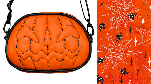 PETRICORE — Little Punkin' — Bright Orange — Belt Bag / Crossbody — RTS