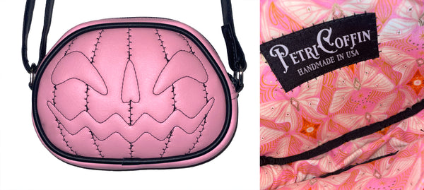 Cherry Blossom PETRICORE Crossbody Bag — Attached Straps — RTS