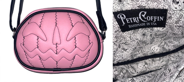 Cherry Blossom PETRICORE Crossbody Bag — Attached Straps — RTS