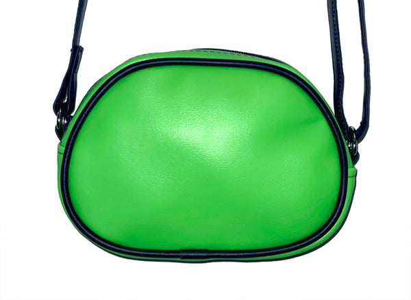 Neon Green  PETRICORE Crossbody Bag — Attached Straps — RTS