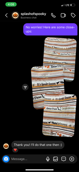 Private Listing - splashofspooky