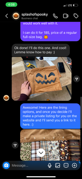 Private Listing - splashofspooky