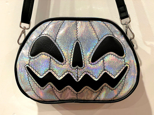 Private Listing - Suzanne F. - Silver Holographic Joyful Pumpkin