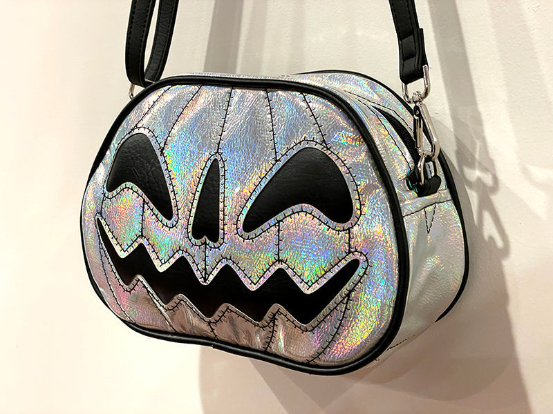 Private Listing - Suzanne F. - Silver Holographic Joyful Pumpkin