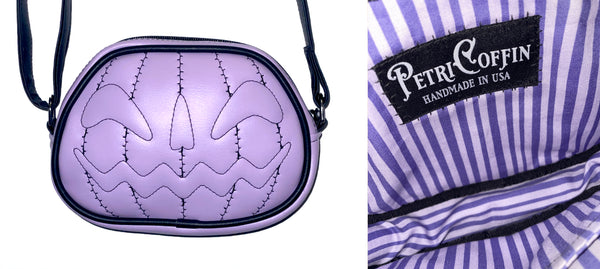 Lavender PETRICORE Crossbody Bag — Attached Straps — RTS