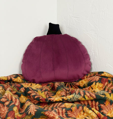 Pumpkin Pillow - Purple