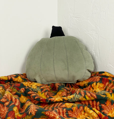 Pumpkin Pillow - Sage Green