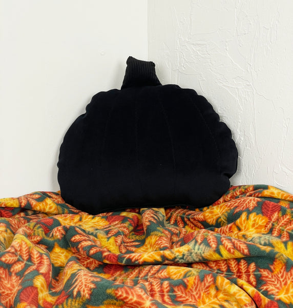 Pumpkin Pillow - ALL Black