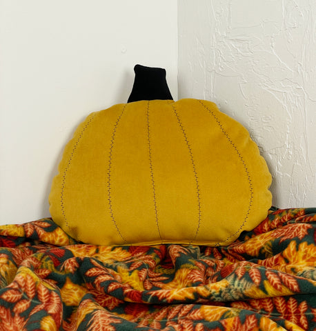 Pumpkin Pillow - Wheat Yellow