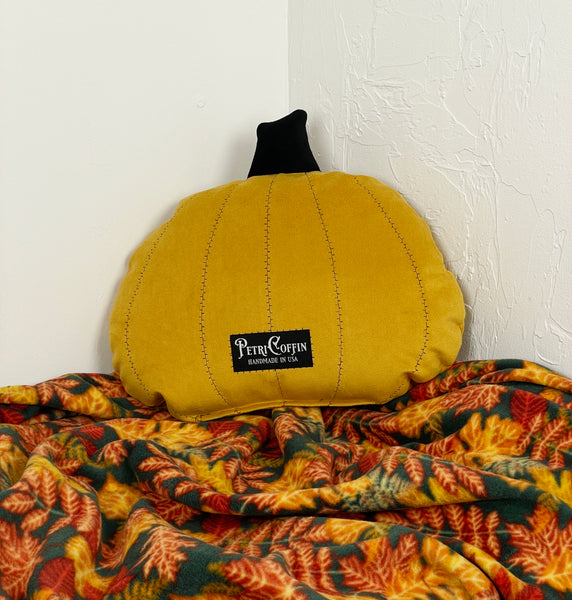 Pumpkin Pillow - Wheat Yellow