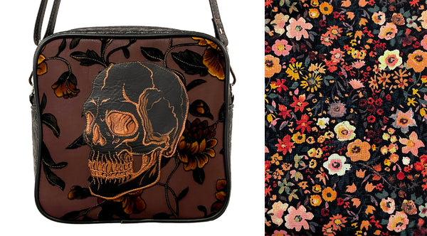 SKULL - Autumn Floral - Made-To-Order