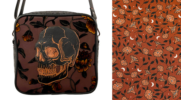 SKULL - Autumn Floral - Made-To-Order