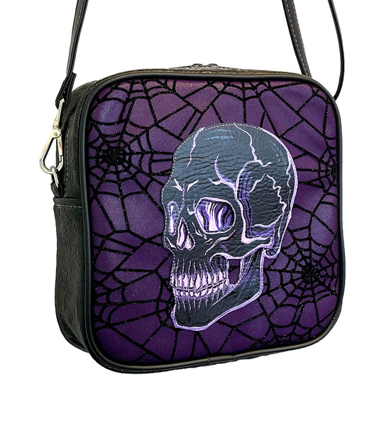 SKULL - Purple Web - Made-To-Order