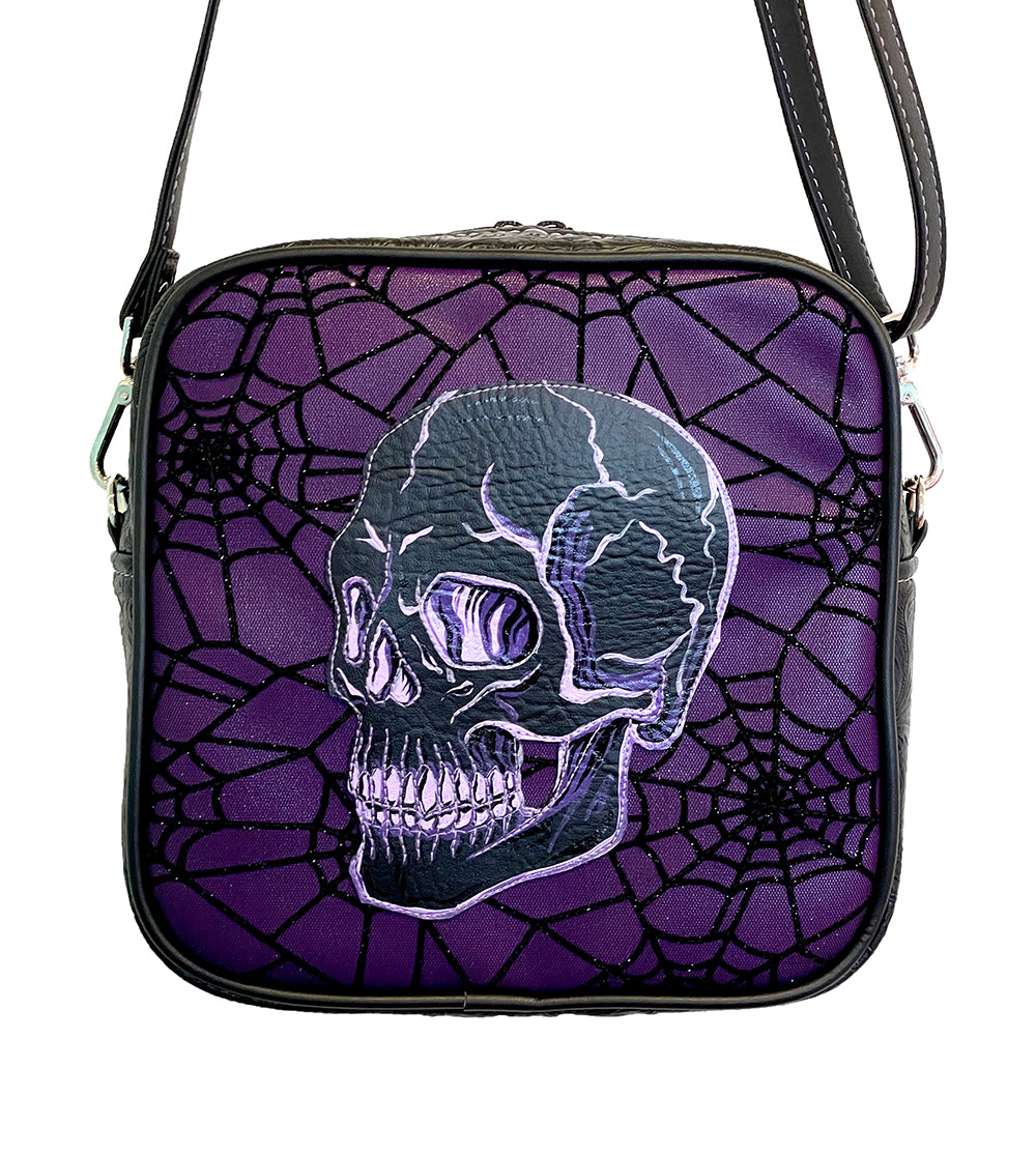 SKULL - Purple Web - Made-To-Order
