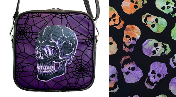 SKULL - Purple Web - Made-To-Order