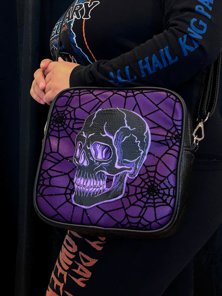 SKULL - Purple Web - Made-To-Order