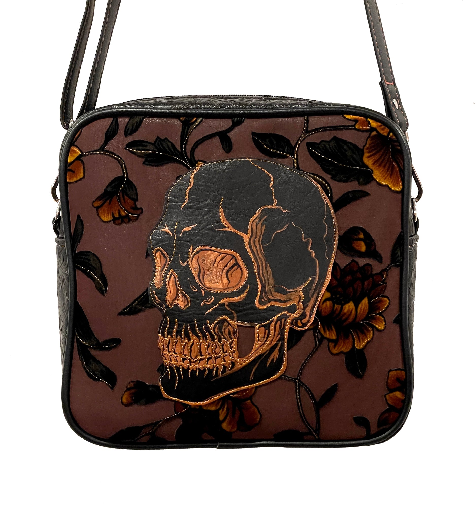 SKULL - Autumn Floral - Made-To-Order