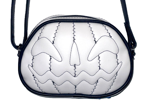 White PETRICORE Crossbody Bag — Attached Straps — RTS