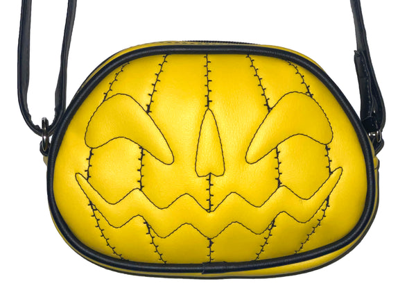Yellow PETRICORE Crossbody Bag — Attached Straps — RTS